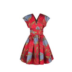 African Print Infinity Dress